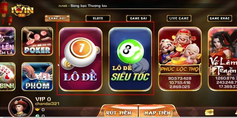 Giới thiệu về trò chơi xổ số tại IWIN CLUB